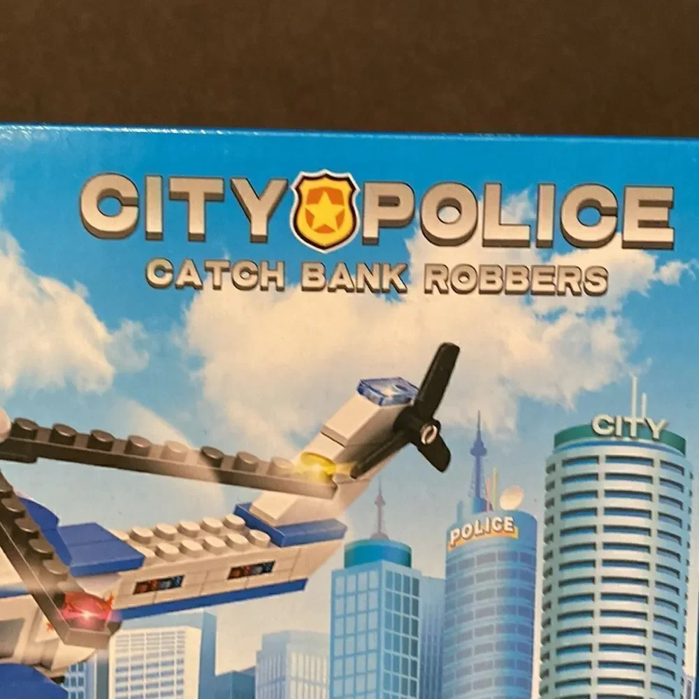 Kids City Police Building Blocks 409 pieces NWT
